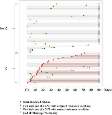 No Emergence of Colistin Resistance in the Respiratory Tract of Lung Transplant Patients Treated With Inhaled Colistin